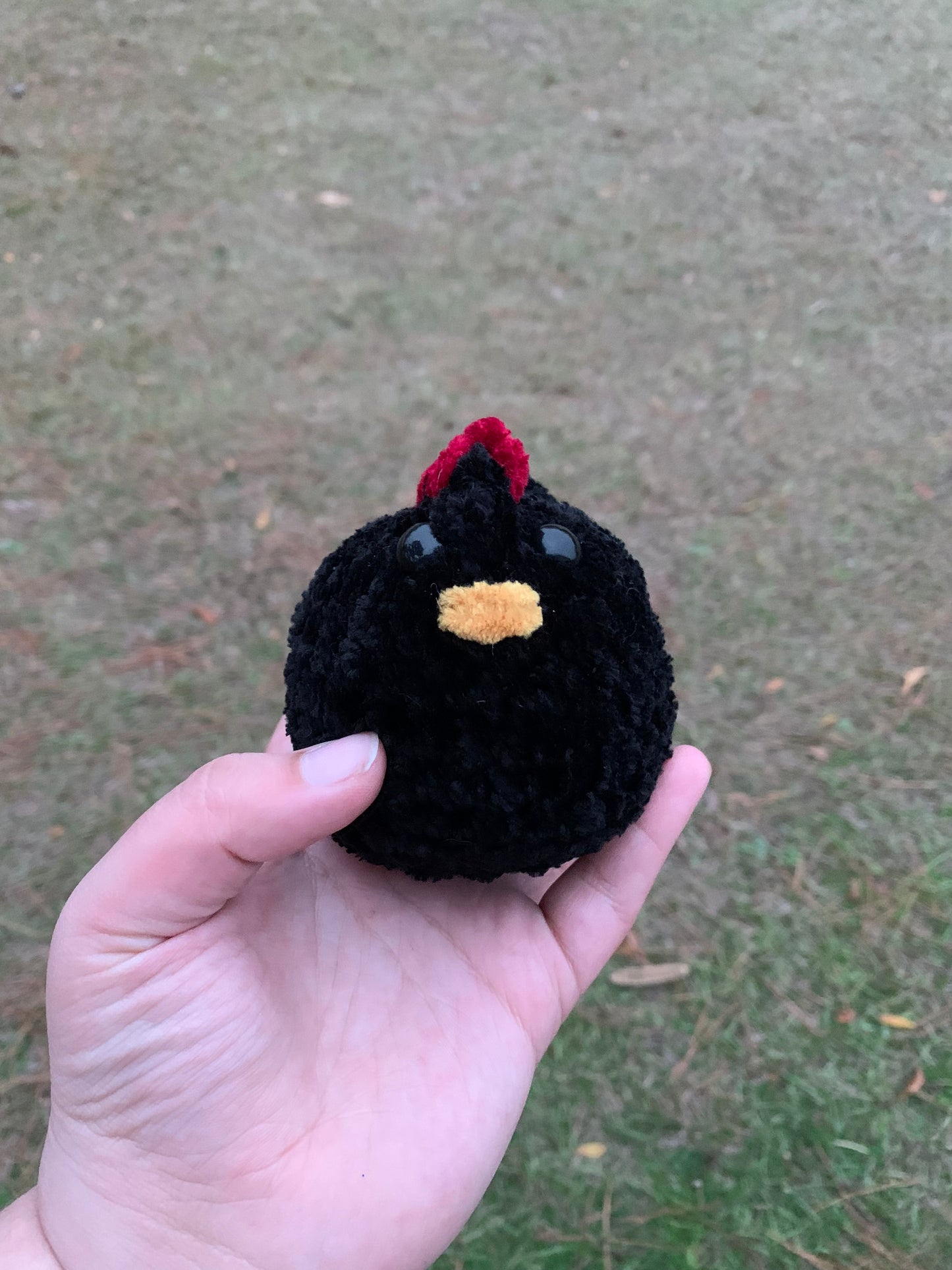 Black Chicken Plush