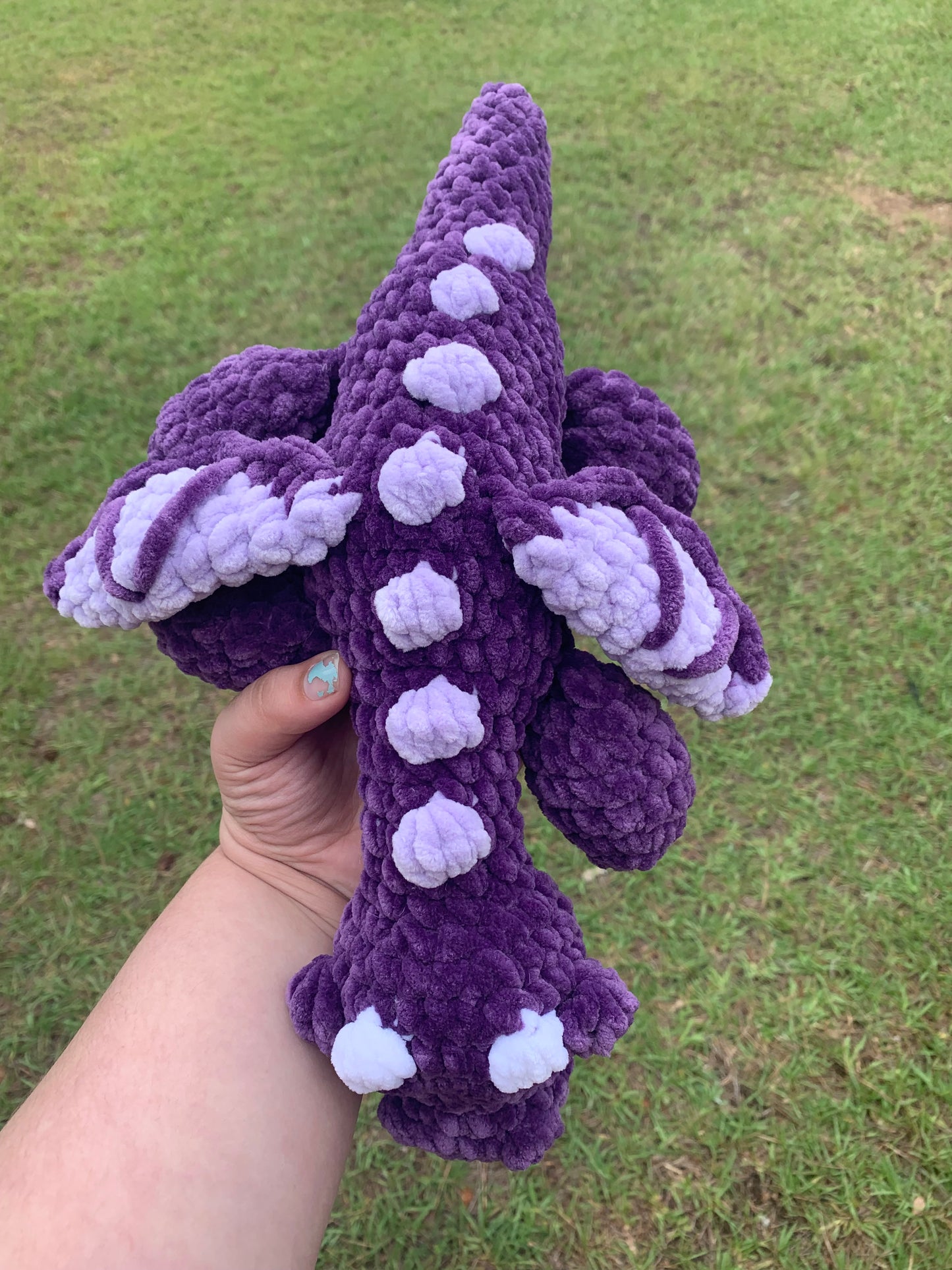 Purple Dragon Plush