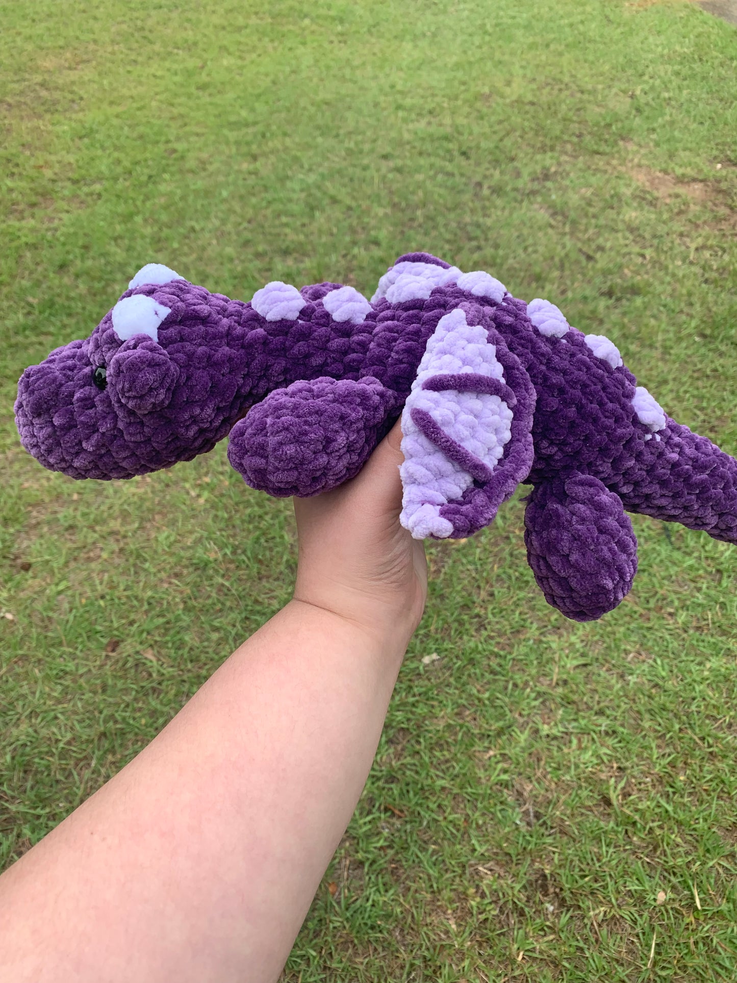 Purple Dragon Plush