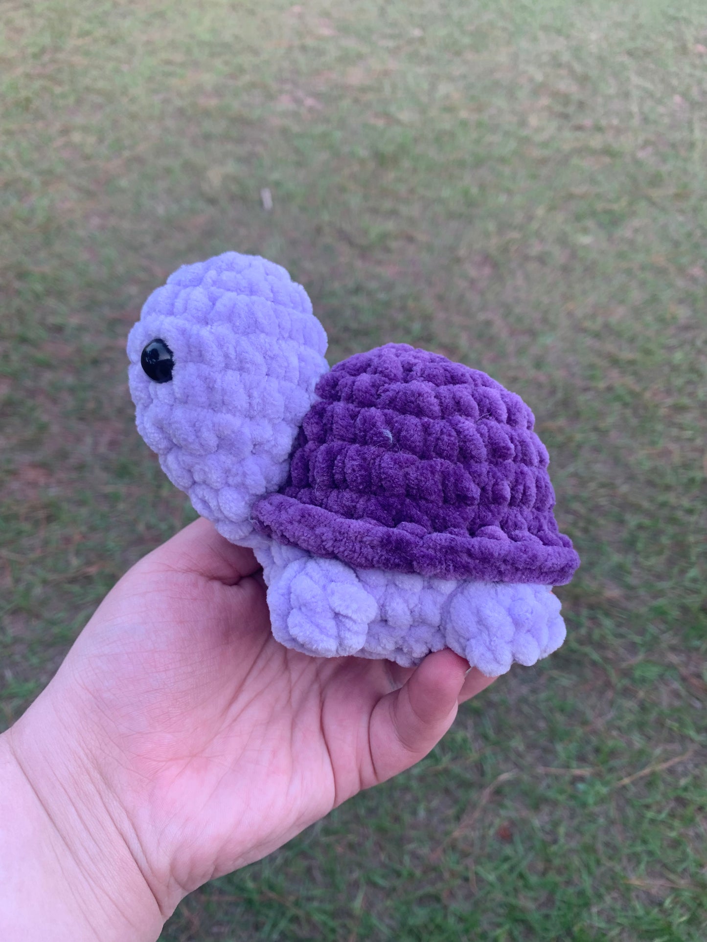 Purple Land Turtle Plush