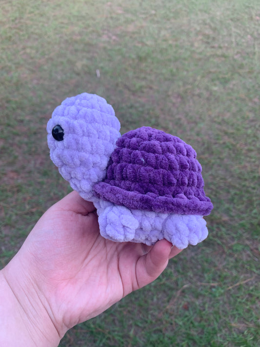 Purple Land Turtle Plush