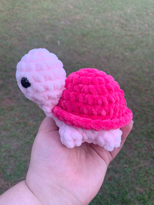 Pink Land Turtle Plush