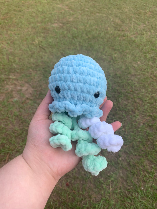 Light Blue Jellyfish Plush
