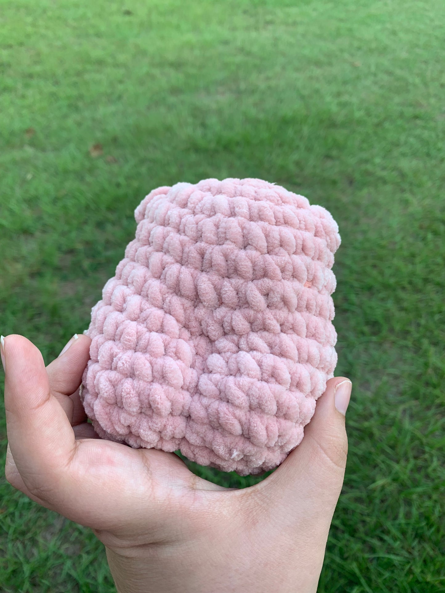 Pink Cheeky Frog Plush