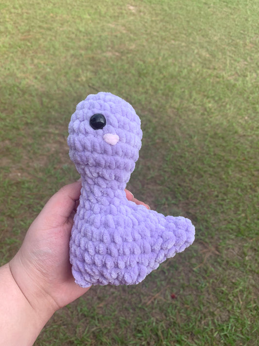 Lavender Baby Brontosaurus Plush