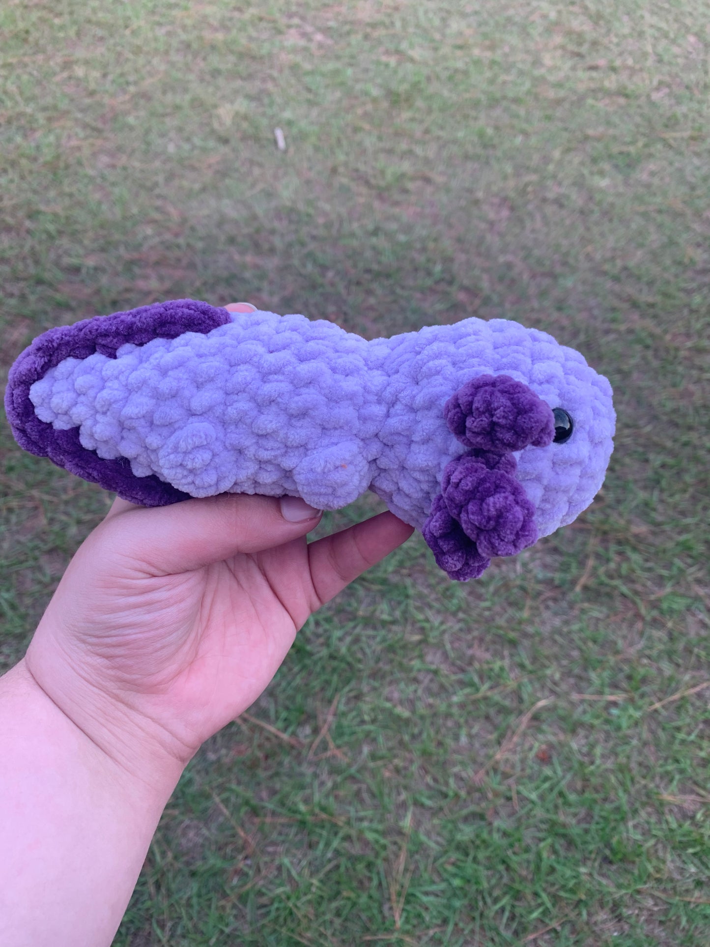 Purple Axolotl Plush