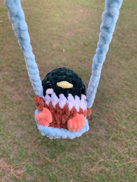 Mallard Duck Car Hanger Plush