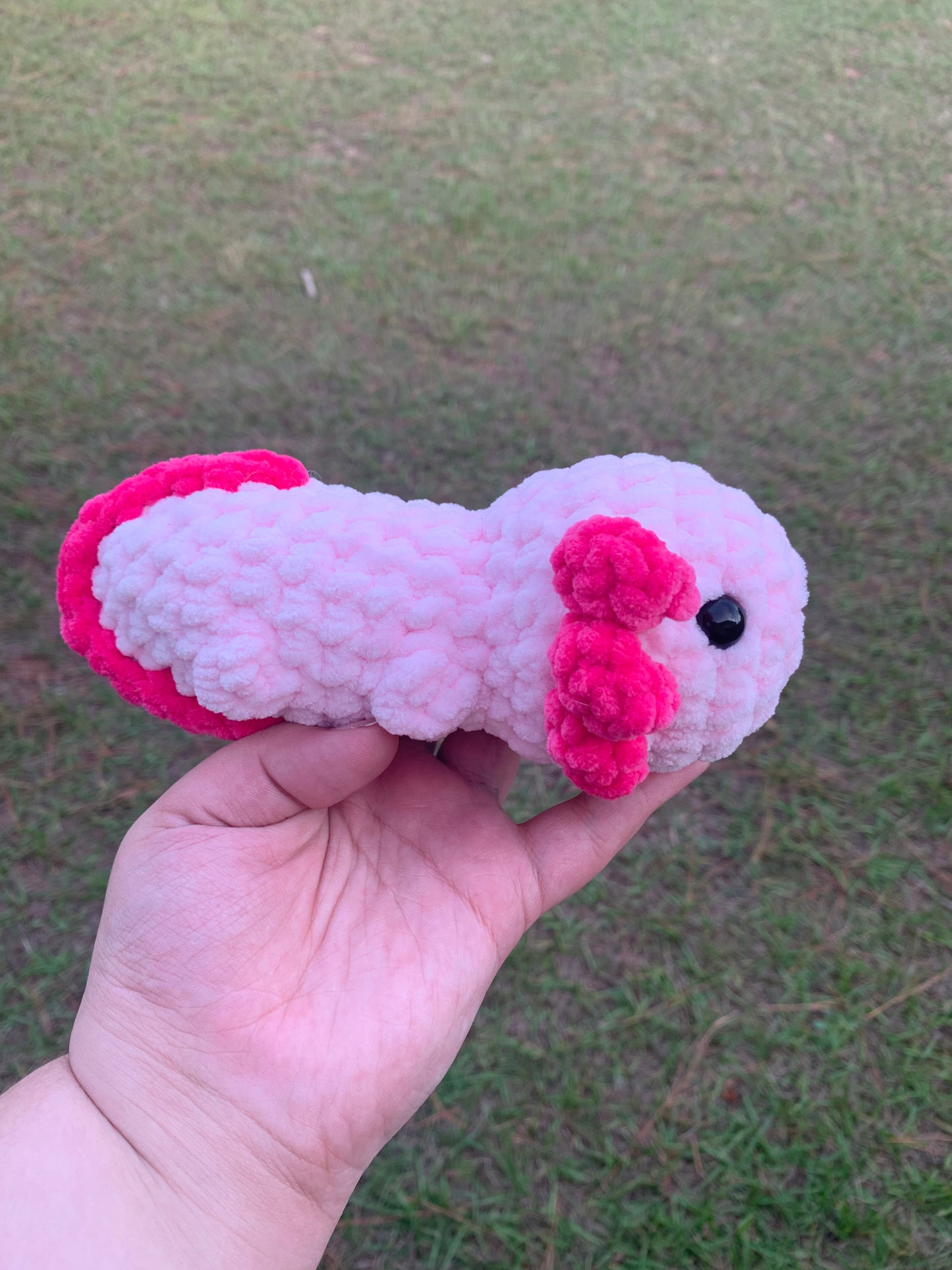 Pink Axolotl Plush