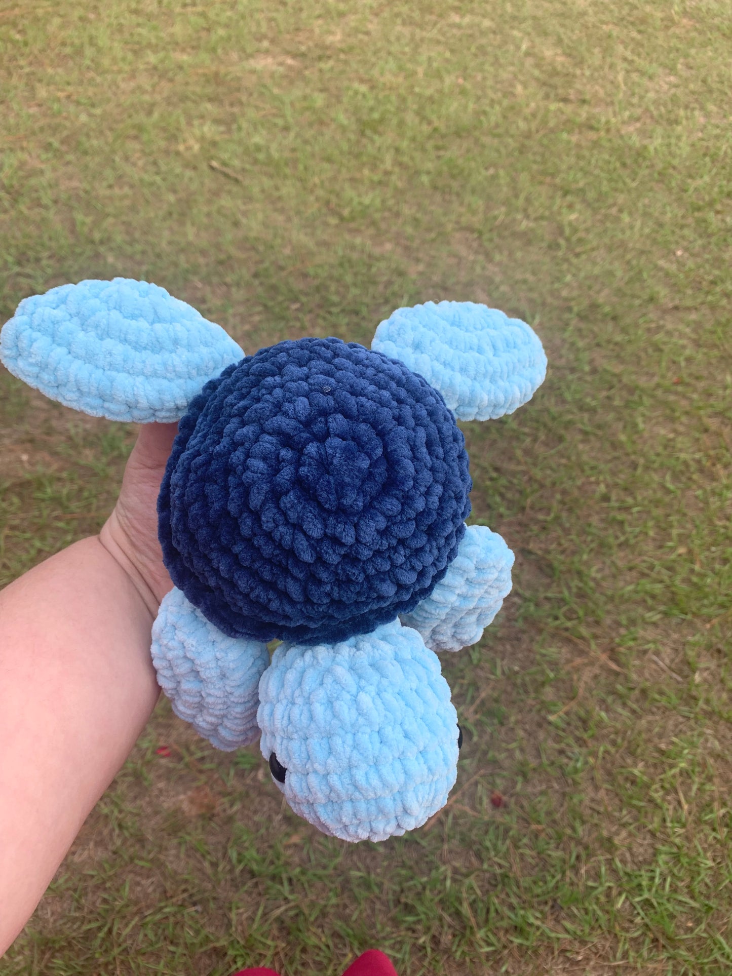 Blue Sea Turtle Plush