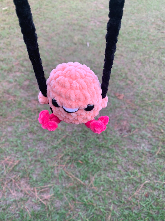 Flamingo Car Hanger Plush