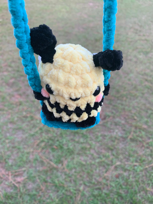 Sitting Bee Car Hanger Plush