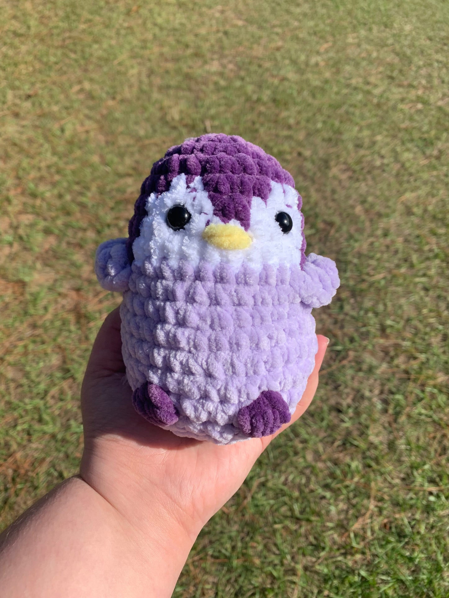Purple Penguin Plush