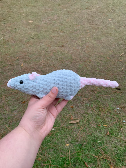 Light Grey Rat Plush