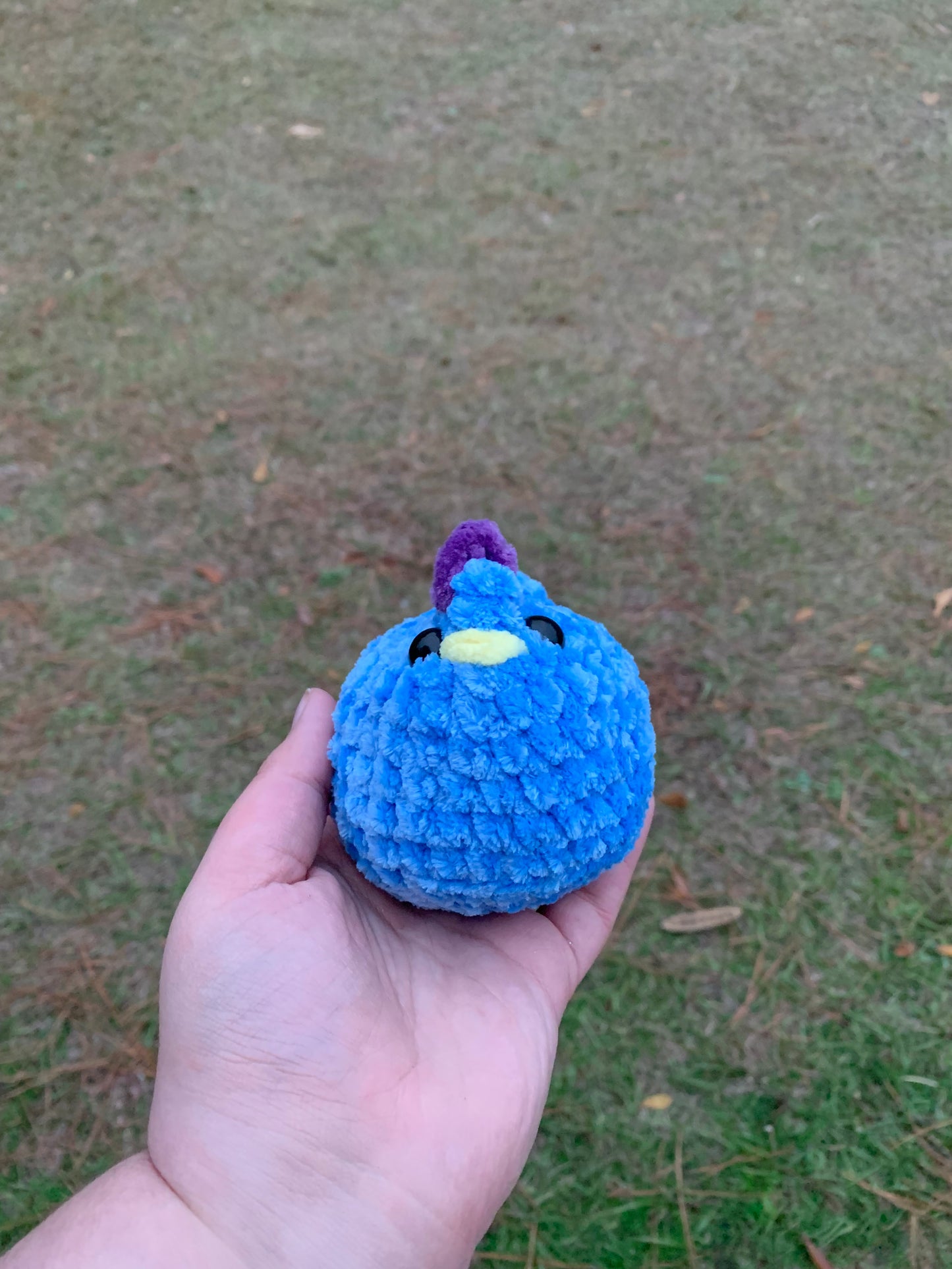 Blue Chicken Plush