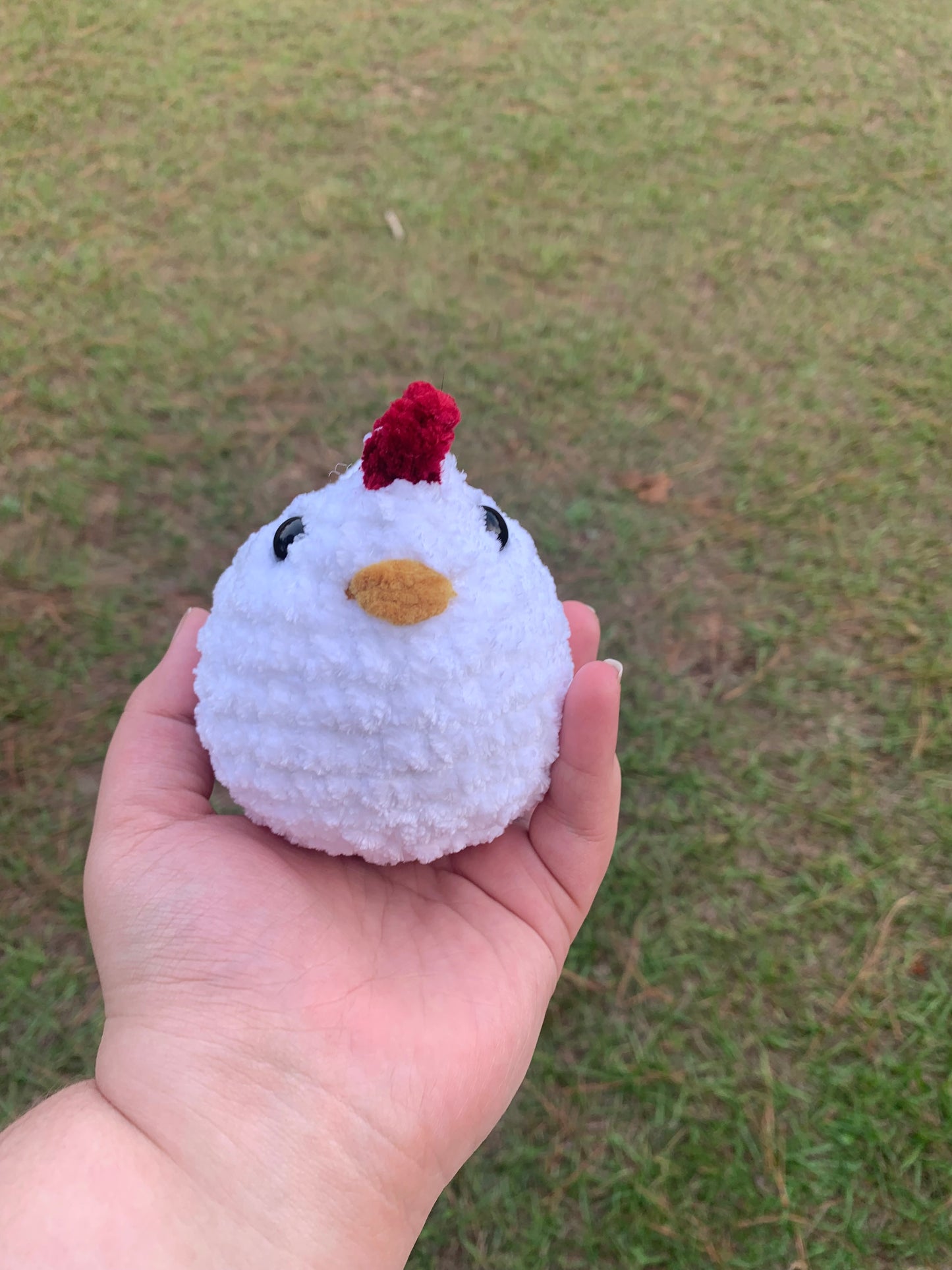 White Chicken Plush