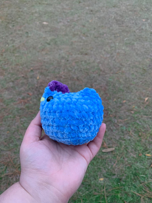 Blue Chicken Plush