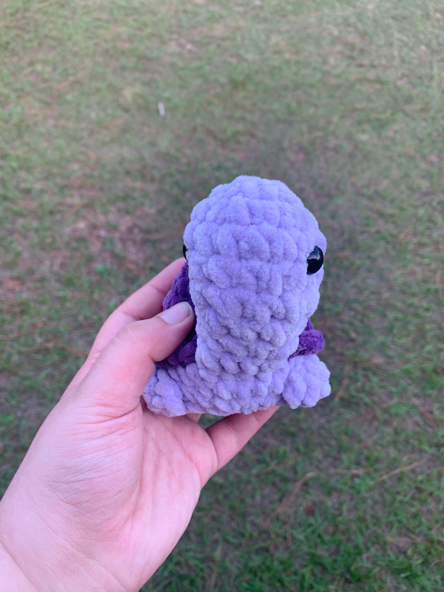 Purple Land Turtle Plush